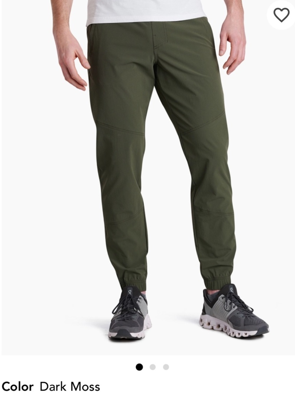 Kuhl Dark Moss Men's Stretch Joggers